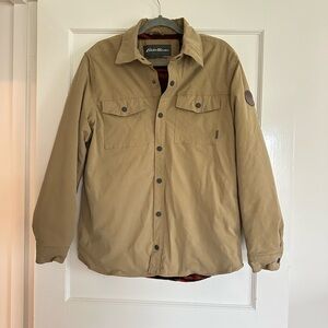 Eddie Bauer Men’s Voyager Fleece Lined Shirt/Jacket